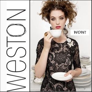 Anthropologie Julienne Black Lace Dress Sizes XS & Large